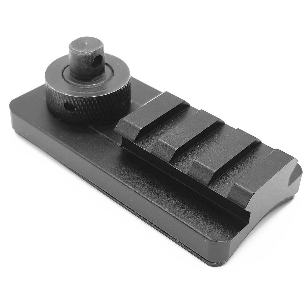 Bipod Rifle Mount - قطعة واحدة محول سكة بيكاتيني دوار