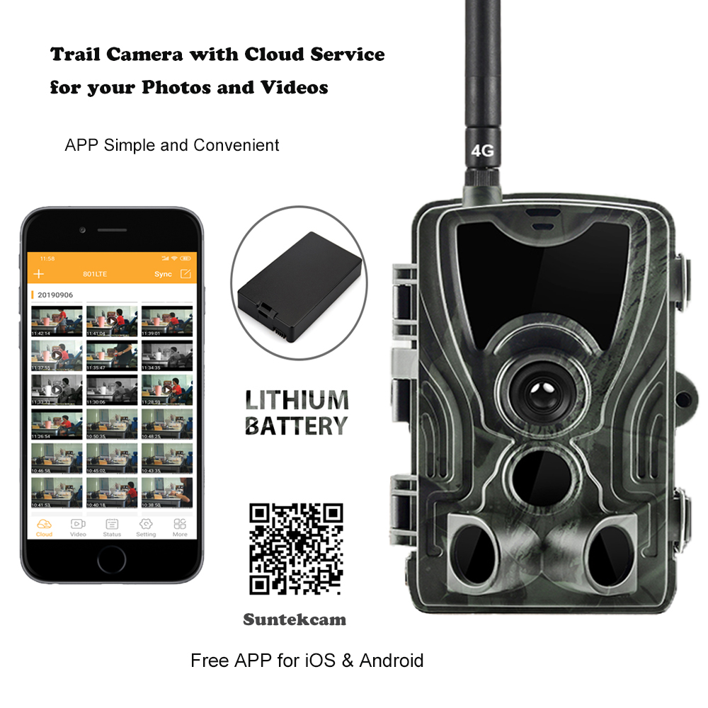 Outdoor Hunting Video Camera - كاميرا صيد الحيوانات البرية HC801PRO-LI بتقنية