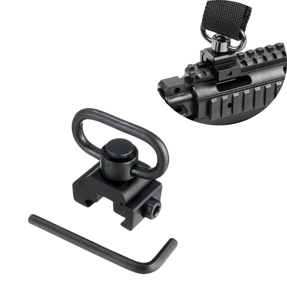 Rifle Sling Swivel - محول تثبيت حزام سريع الفصل لمسار