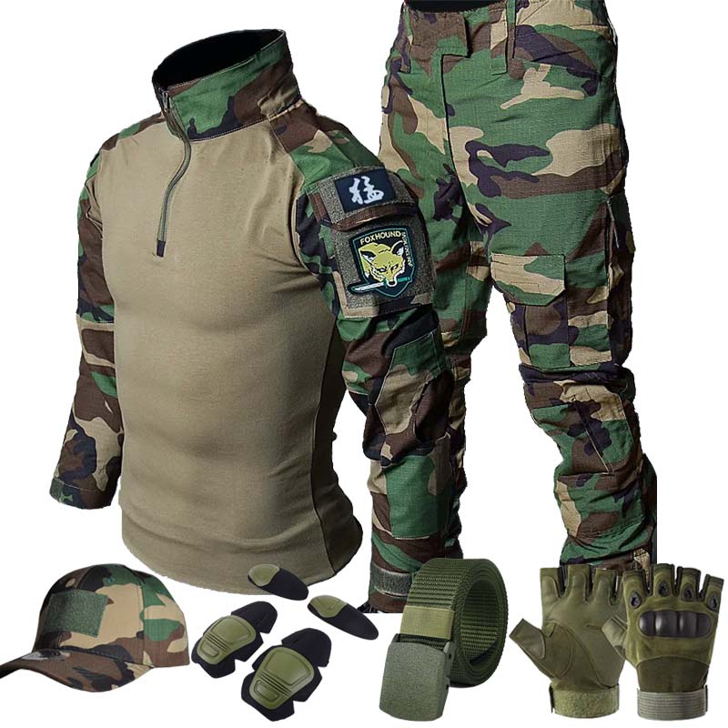 Hunting Outdoor Pants - طقم زي تكتيكي للتدريب والصيد في