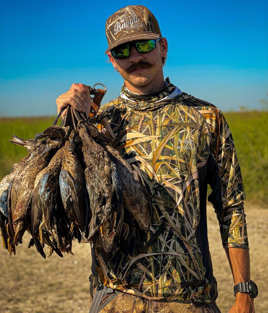 Hunting Outdoors - قميص صيد رجالي بأكمام طويلة من