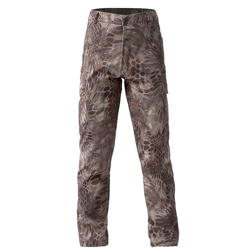 Hunting Outdoor Pants - كامو الصيد القرش الجلد سوفتشيل التكتيكية