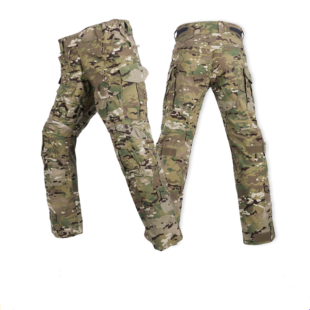 Hunting Outdoor Pants - الرجال السراويل القتالية مع منصات الركبة