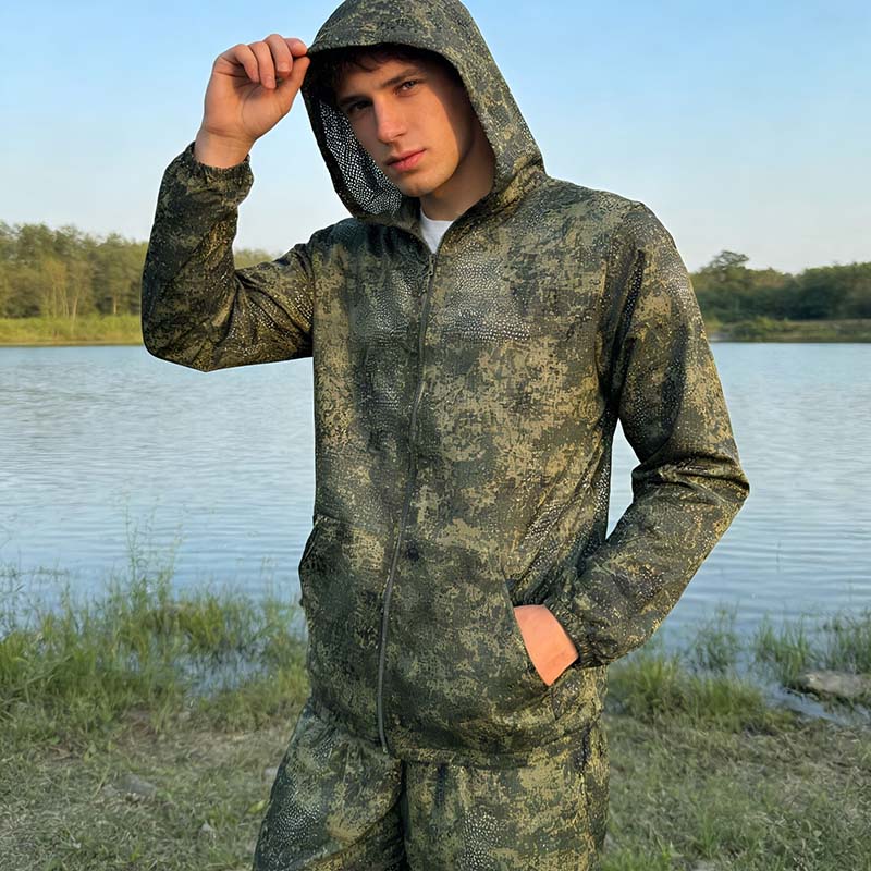 Men'S Outdoor Hunting Jacket - بدلات هوديز تكتيكية، ملابس صيد وتنزه