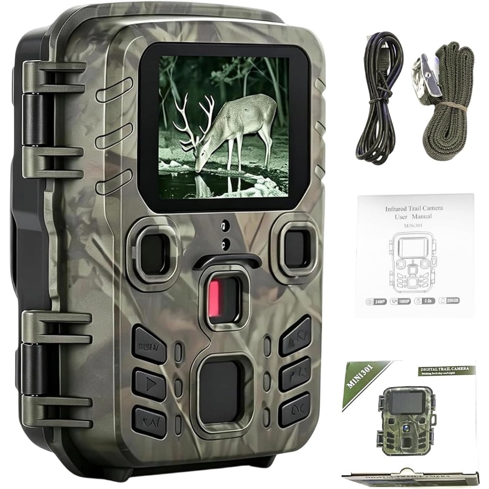 Outdoor Hunting Video Camera - كاميرا لعبة درب صغيرة رؤية ليلية