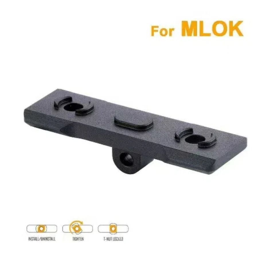 Bipod Rifle Mount - في الهواء الطلق التكتيكية MLOK Keymod