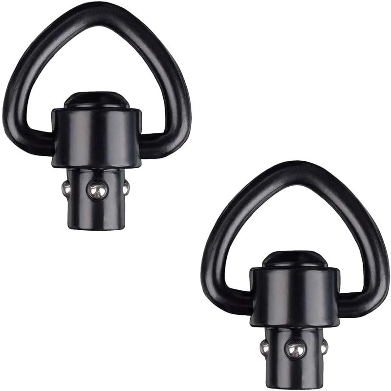 Rifle Sling Swivel - 1/2 قطعة زر الضغط في البندقية