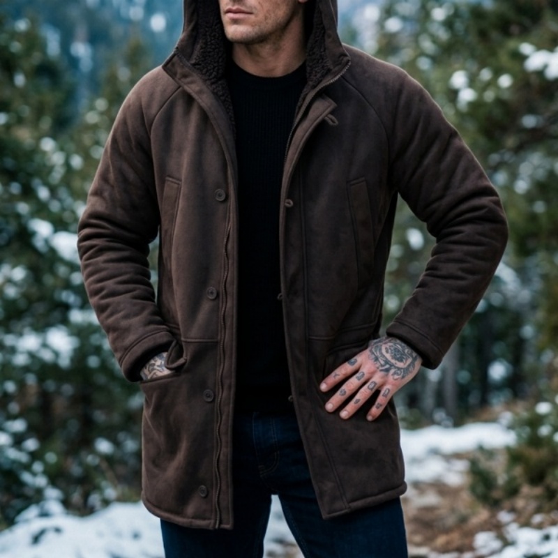 جاكيت شتوي جديد للرجال مبطن با - مراجعة Men'S Outdoor Hunting Jacket وسعره