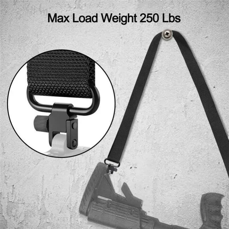 حلقة تثبيت سلاح سريعة الفصل بن - مراجعة Rifle Sling Swivel وسعره