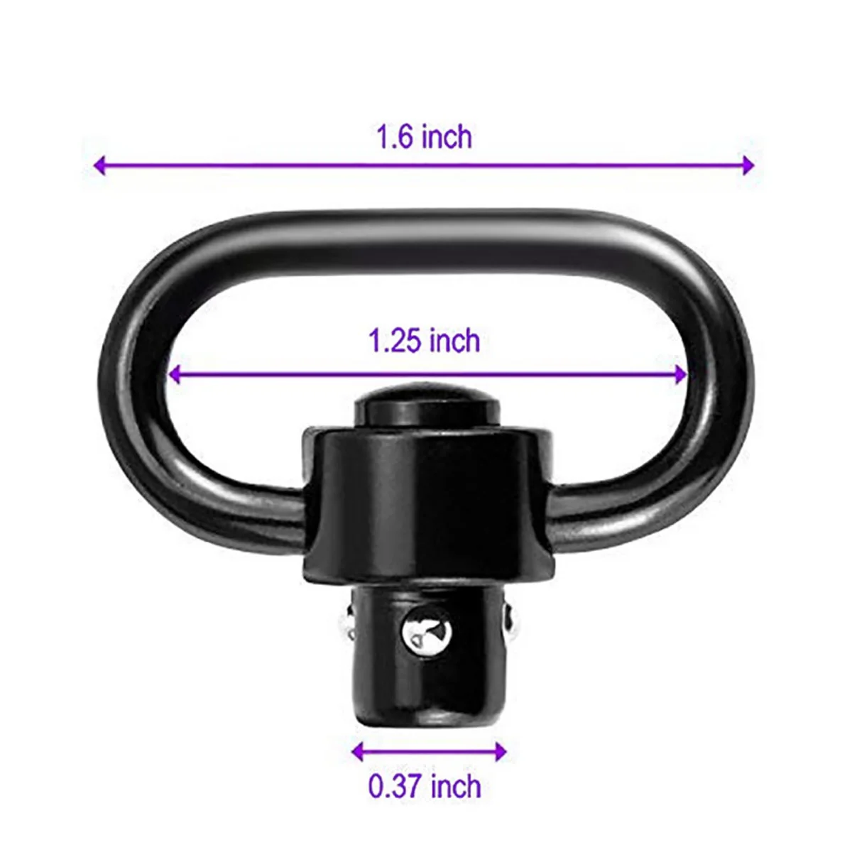 حزام تكتيكي للبندقية مع مشبك د - مراجعة Rifle Sling Swivel وسعره