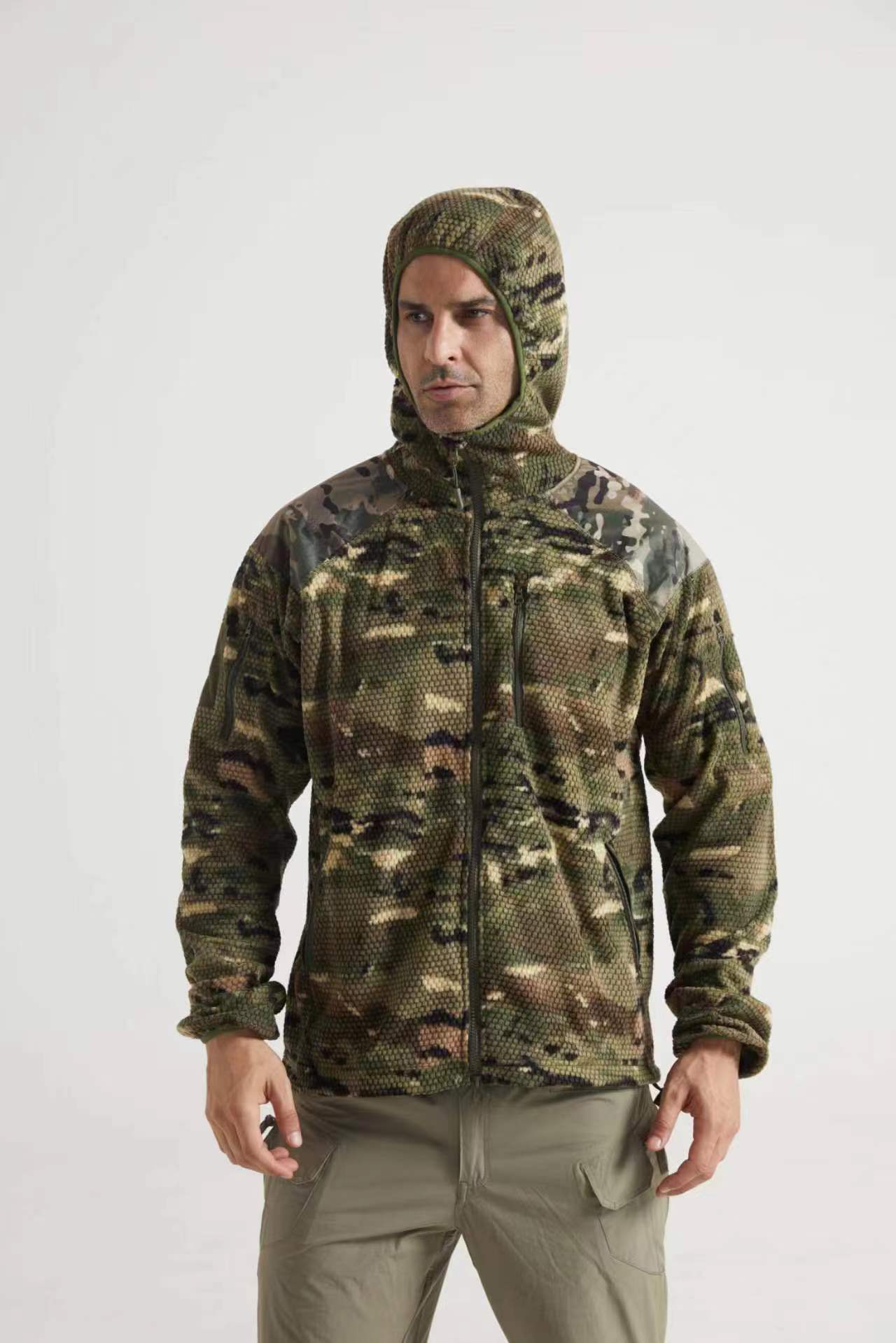 سترة صوفية تكتيكية عسكرية للرج - مراجعة Hunting Outdoor Shop وسعره