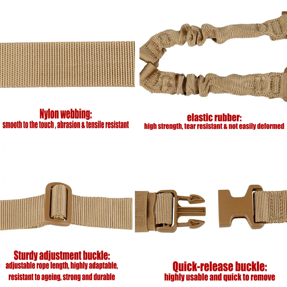 مسدس إطلاق نار مزدوج النقاط حز - مراجعة Rifle Sling Swivel وسعره