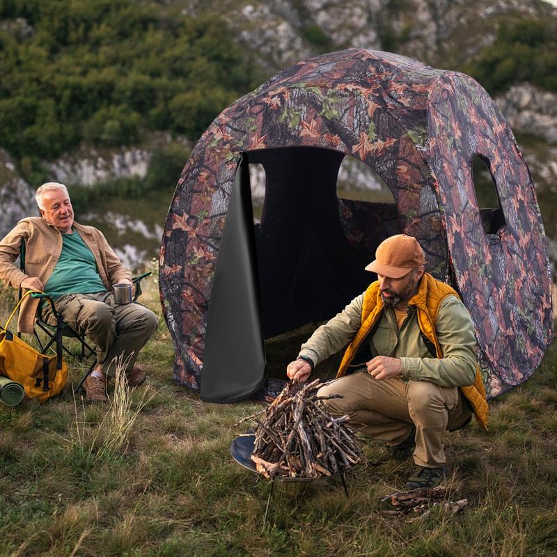 خيمة صيد قابلة للطي لثلاثة أشخ - مراجعة Hunting Outdoors وسعره
