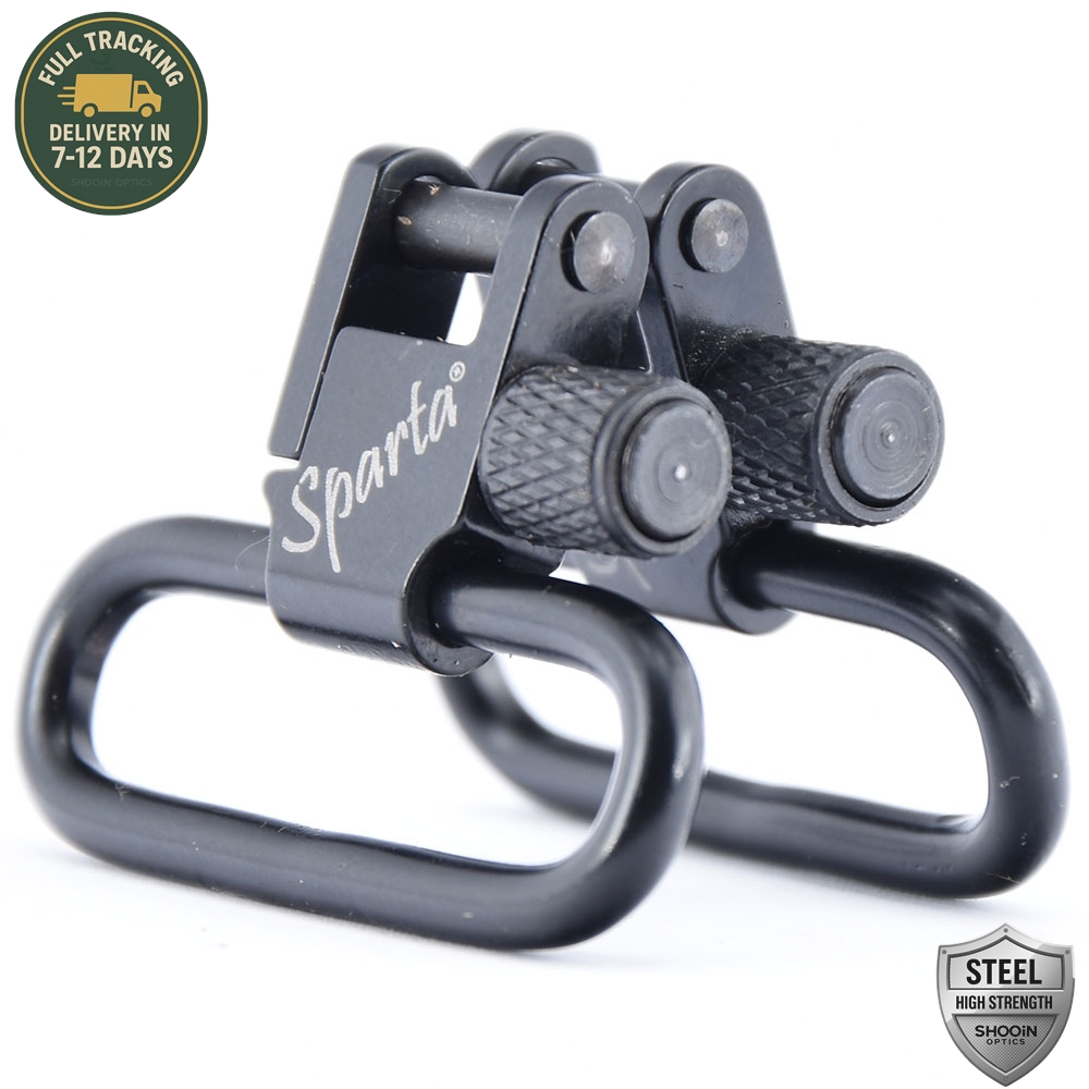تدور زلاجات سبارتا السريعة الق - مراجعة Rifle Sling Swivel وسعره