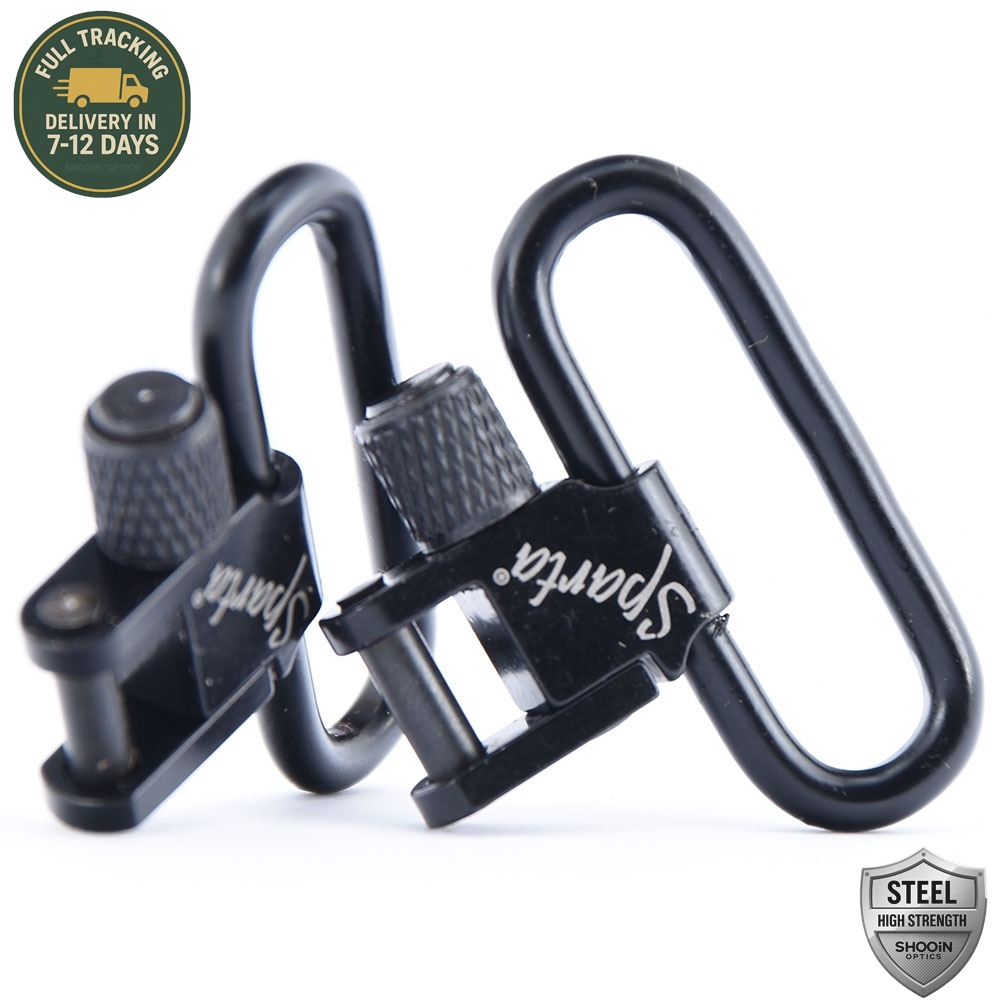 تدور زلاجات سبارتا السريعة الق - مراجعة Rifle Sling Swivel وسعره