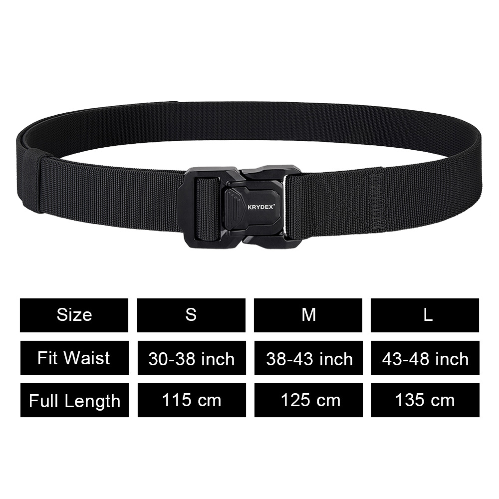 حزام تكتيكي KRYDEX بعرض 1.5 بو - مراجعة Tactical Belt Rigger وسعره