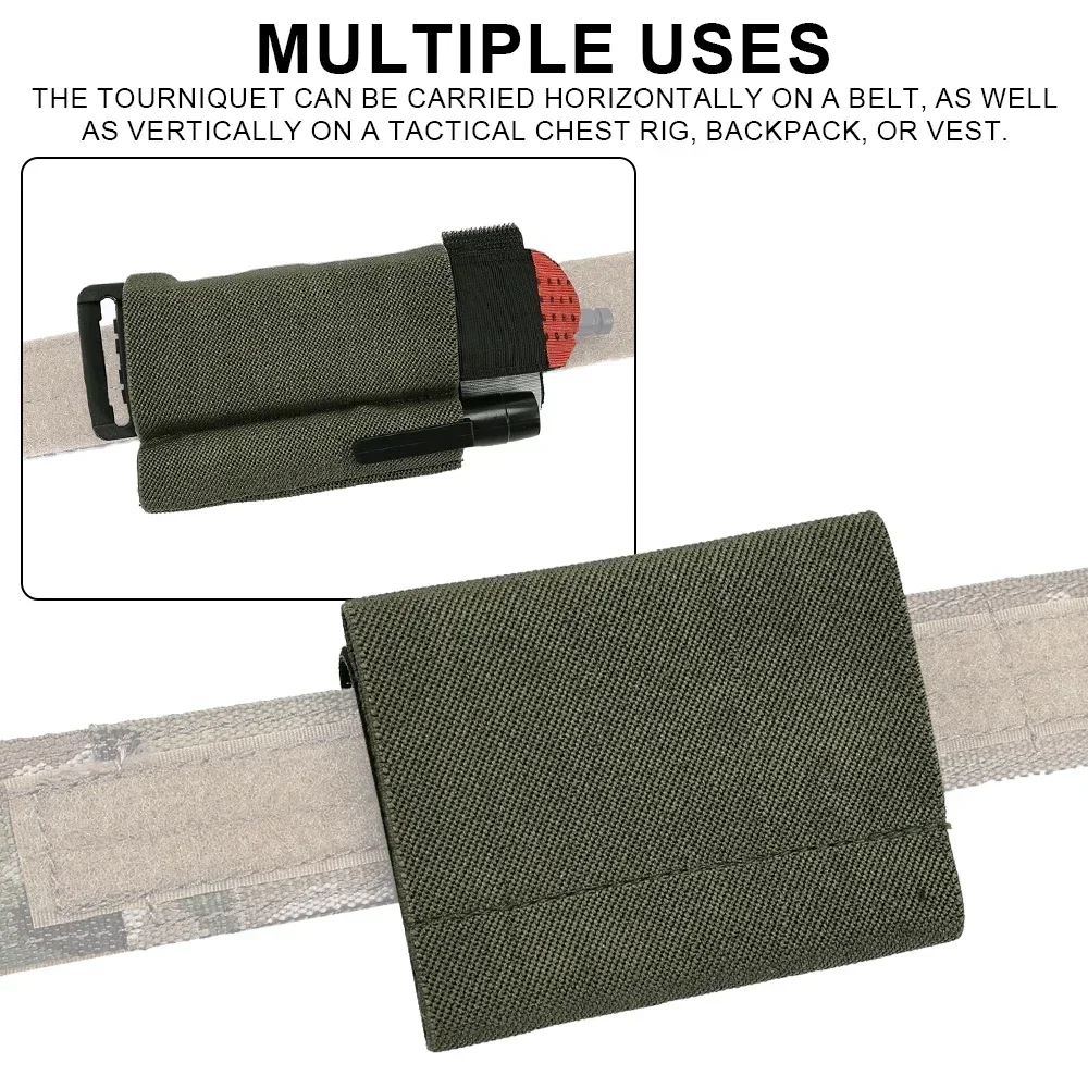 حامل رباط ضاغط تكتيكي (TQ) مع  - مراجعة Tactical Belt Rigger وسعره