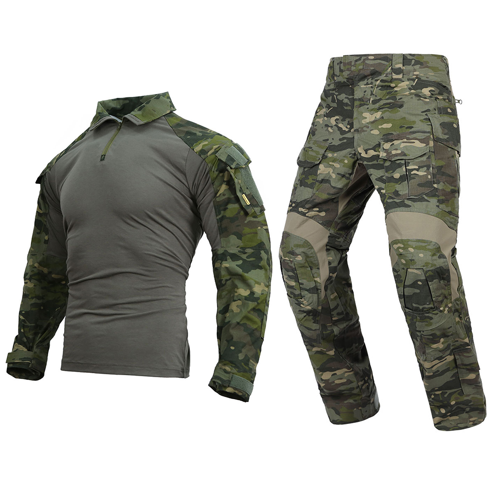 طقم الزي القتالي إيمرسونجير إي - مراجعة Hunting Outdoor Pants وسعره
