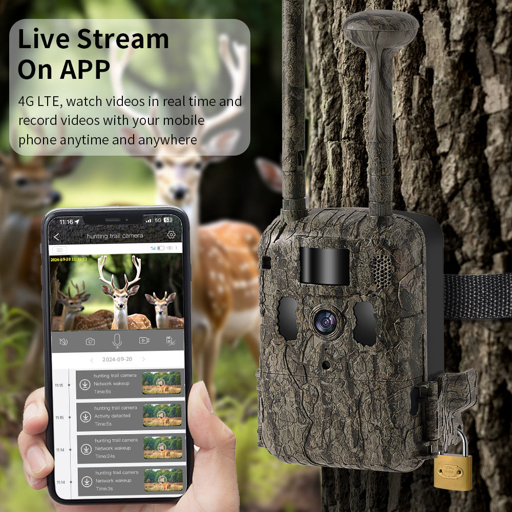 كاميرا تعقب الحياة البرية 4G L - مراجعة Outdoor Hunting Video Camera وسعره