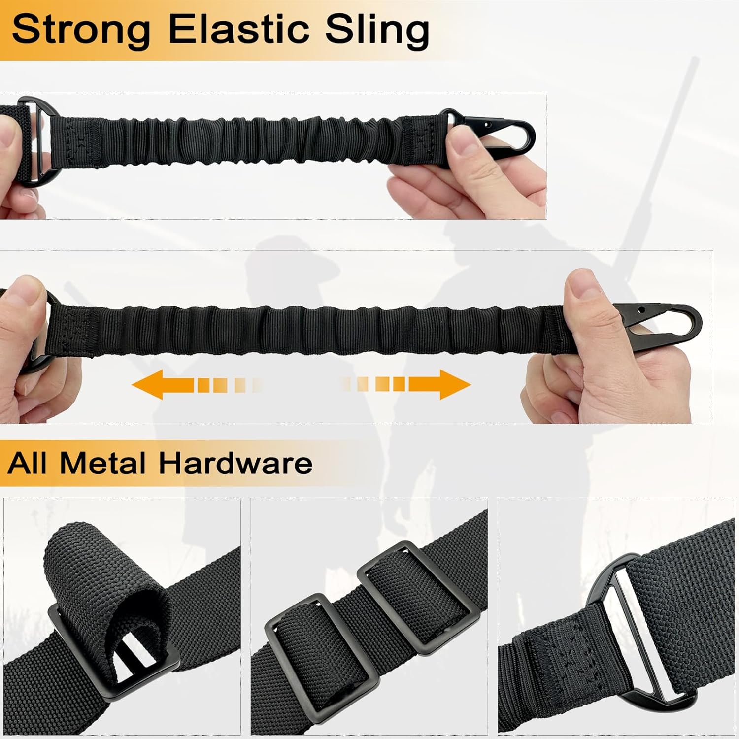 2 نقطة QD بندقية الرافعة مع أد - مراجعة Rifle Sling Swivel وسعره
