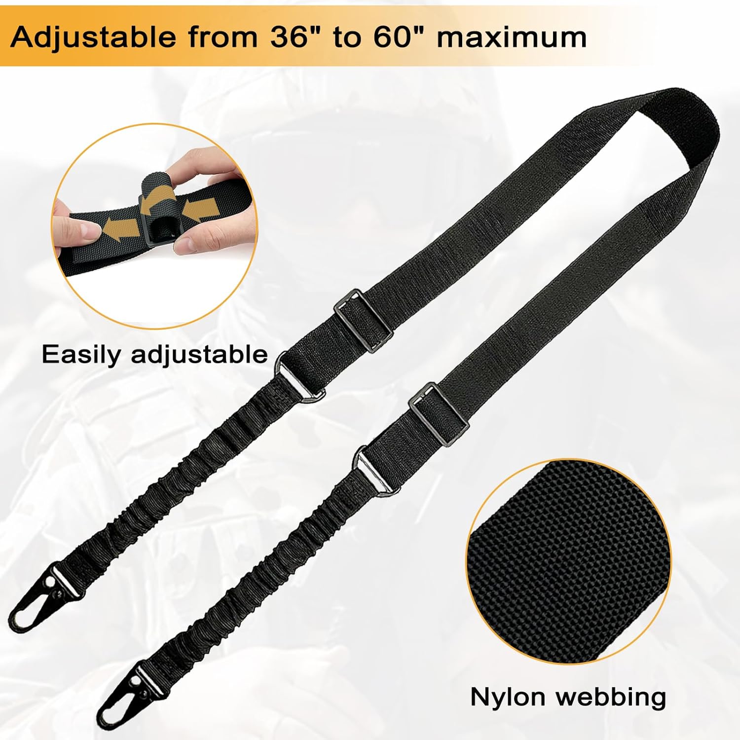 2 نقطة QD بندقية الرافعة مع أد - مراجعة Rifle Sling Swivel وسعره
