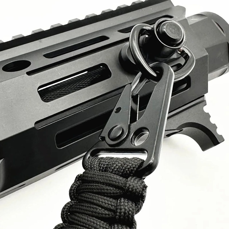 1/2 قطعة زر الضغط في البندقية  - مراجعة Rifle Sling Swivel وسعره