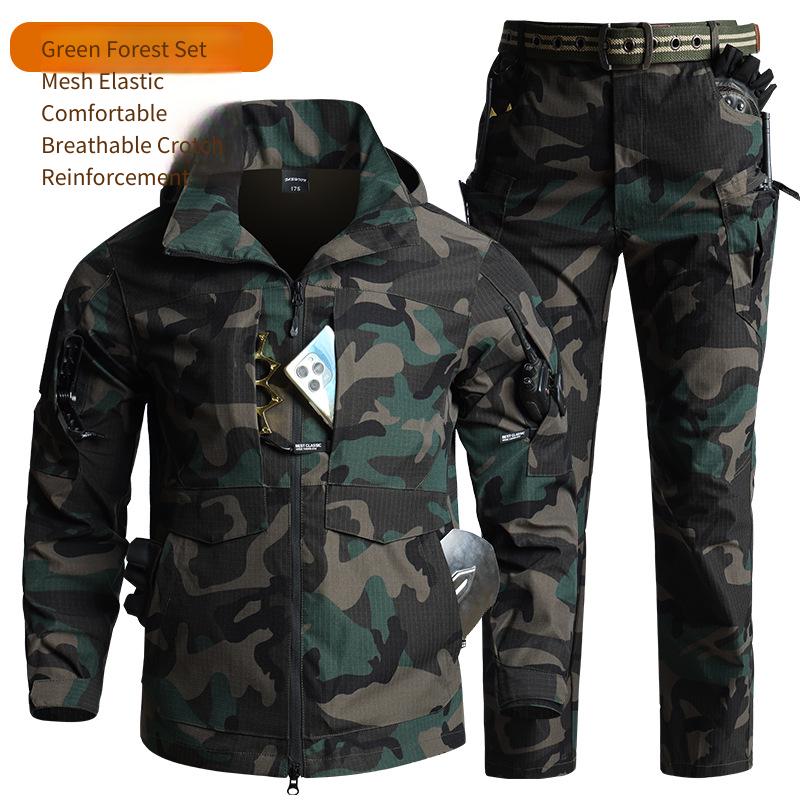 طقم ملابس تكتيكية للرجال بنمط  - مراجعة Hunting Outdoor Pants وسعره