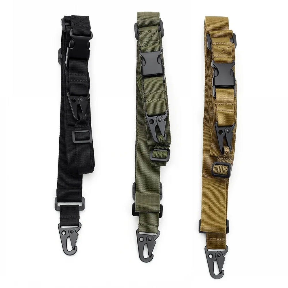 3 نقطة حمالة المسدس بنجي الربط - مراجعة Rifle Sling Swivel وسعره