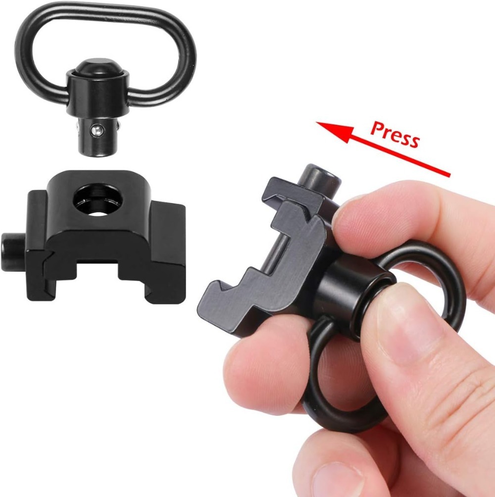 محول تثبيت حلقة حزام البندقية  - مراجعة Rifle Sling Swivel وسعره