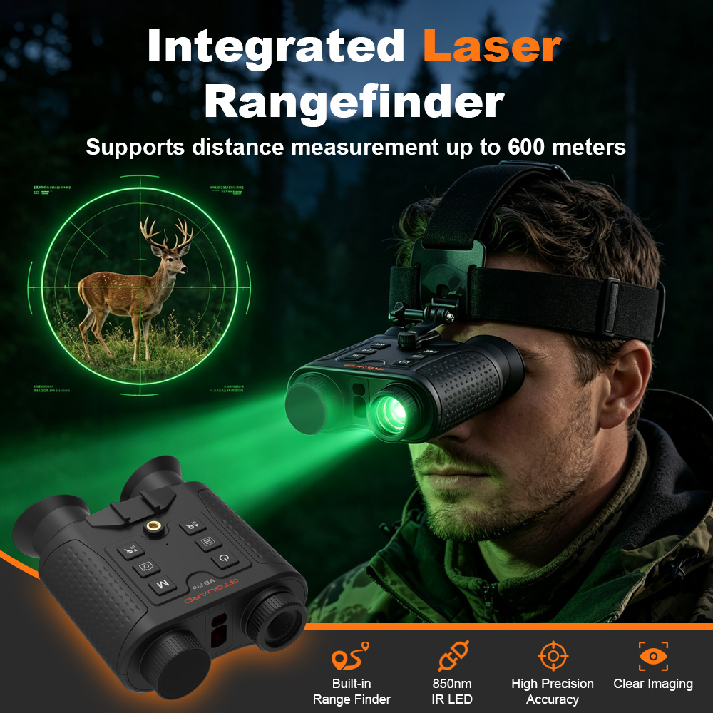 مناظير للرؤية الليلية بدقة 4K  - مراجعة Hunting Outdoor Day وسعره